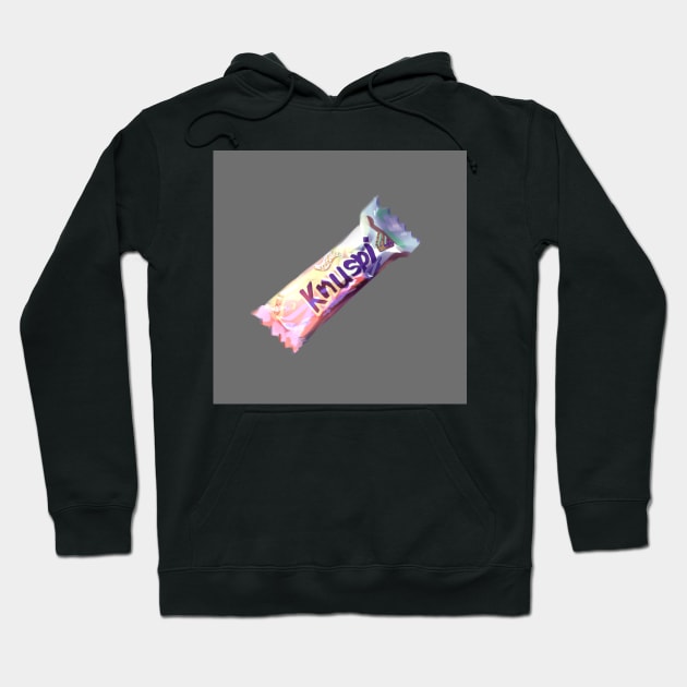 Random painting of a granola bar Hoodie by lightsfromspace